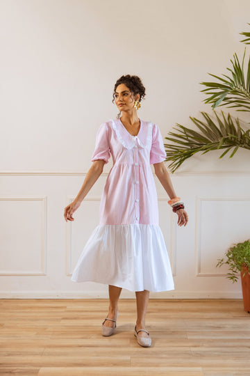 Rose Whisper Flow Dress