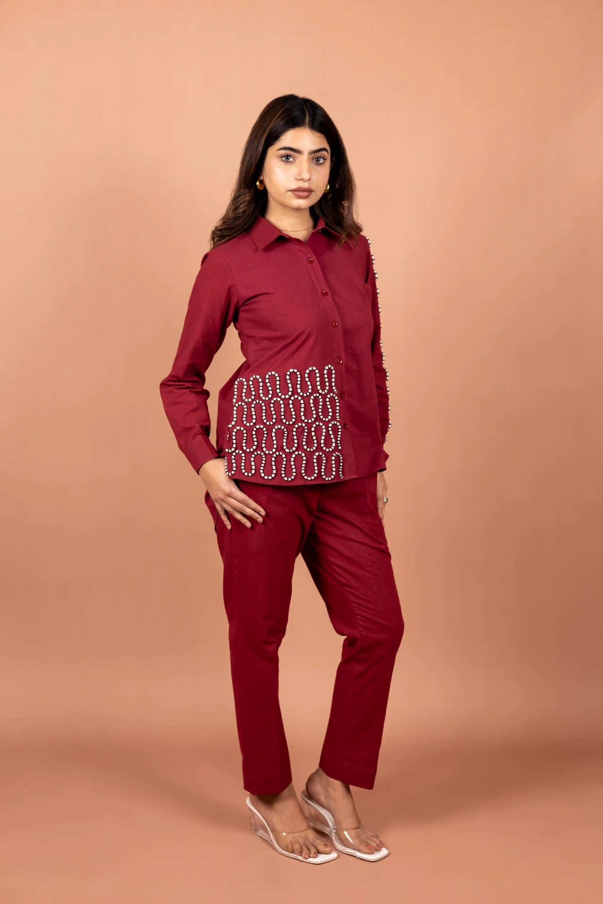 Maroon Co ord sets