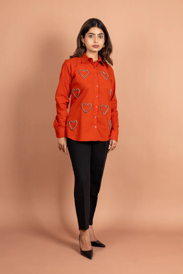 Heartistry Cotton Poplin Shirt