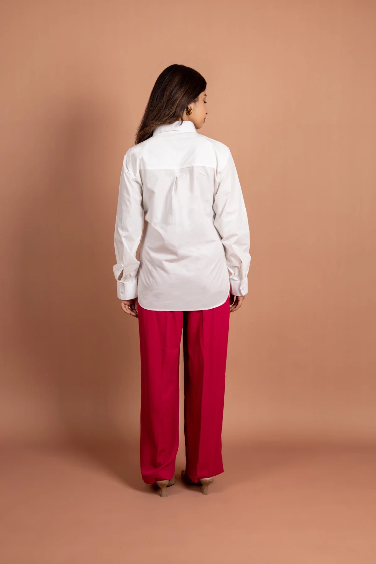 Nature Sketch Cotton Poplin Shirt