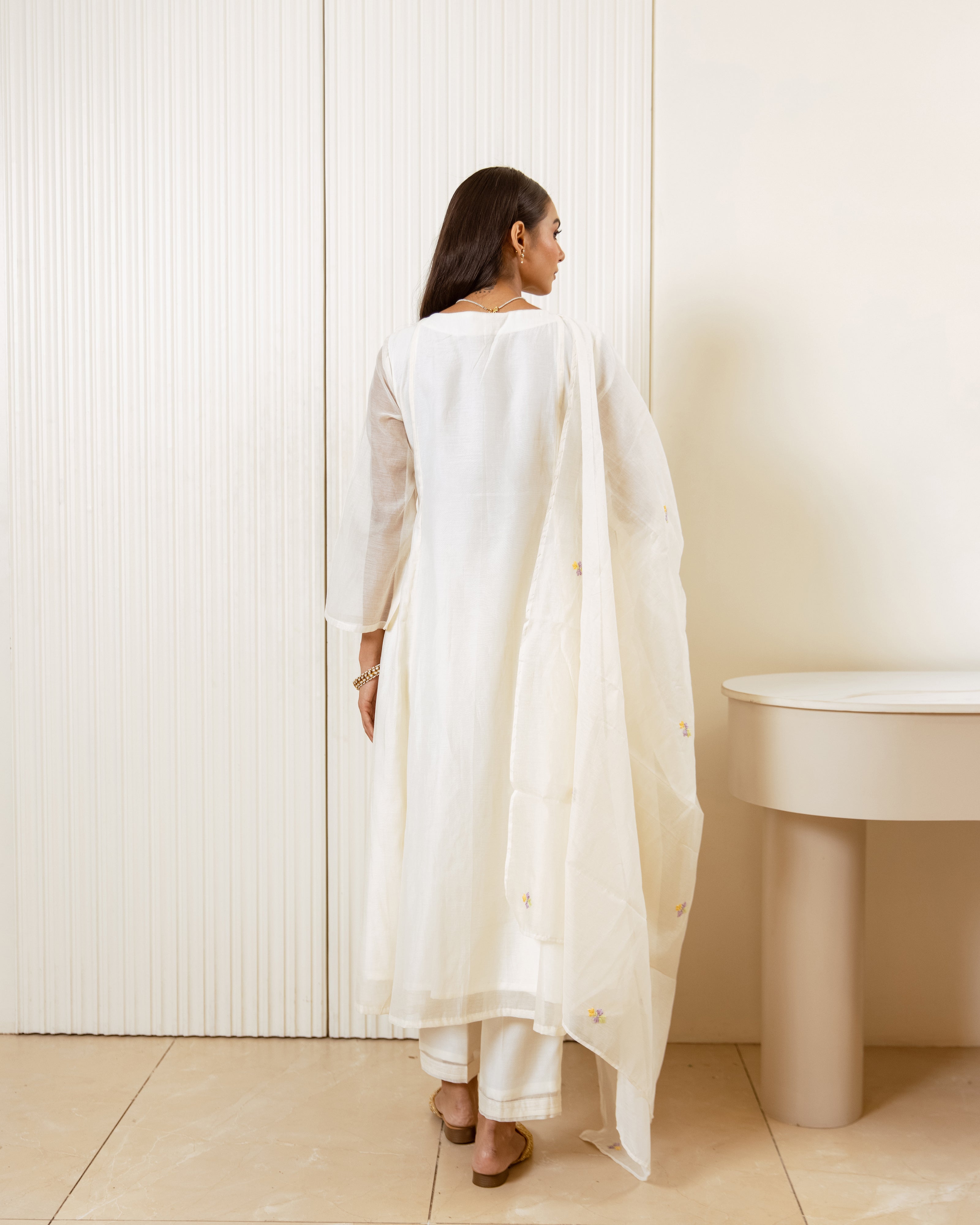 Off white Kurta Set