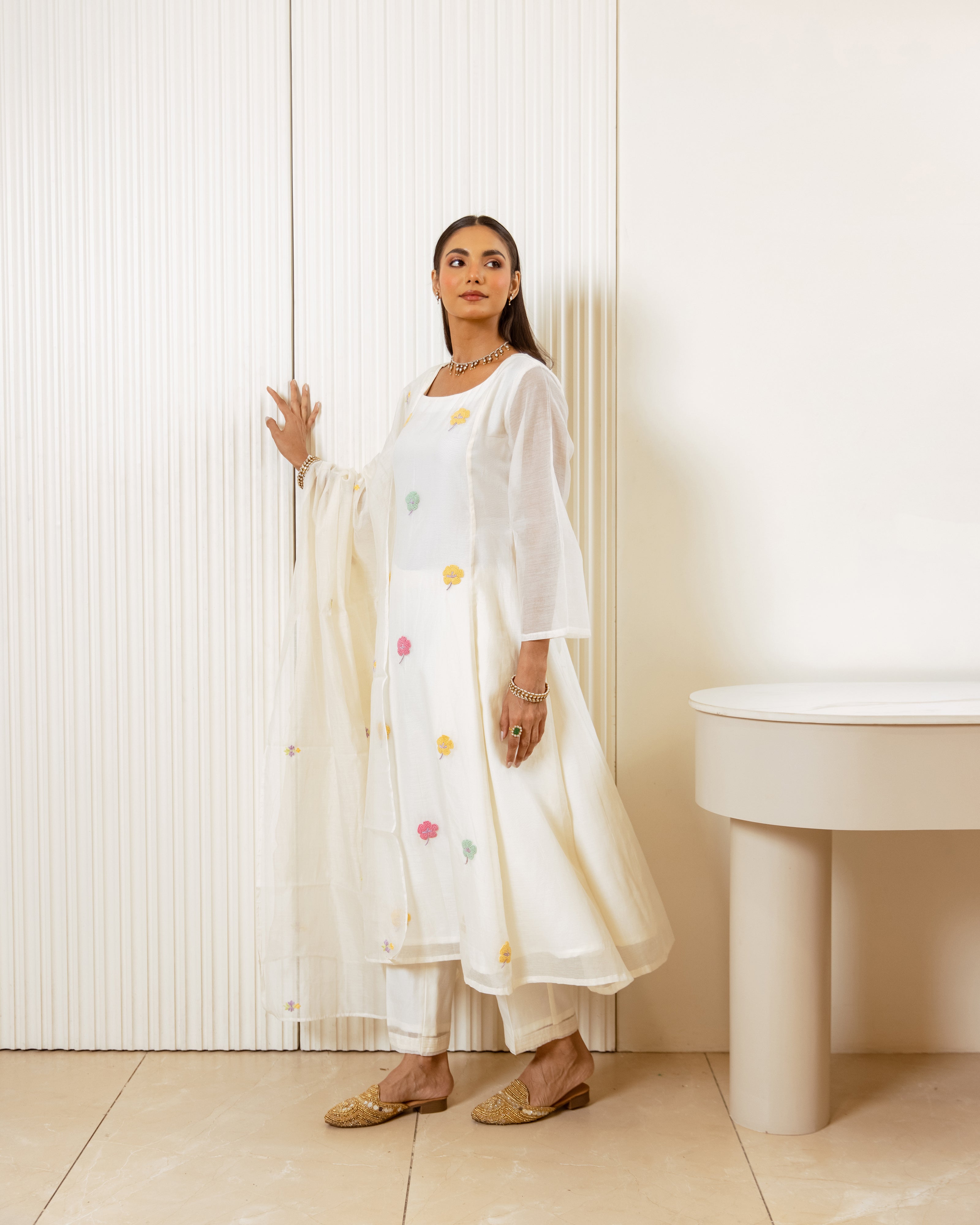 Off white Kurta Set