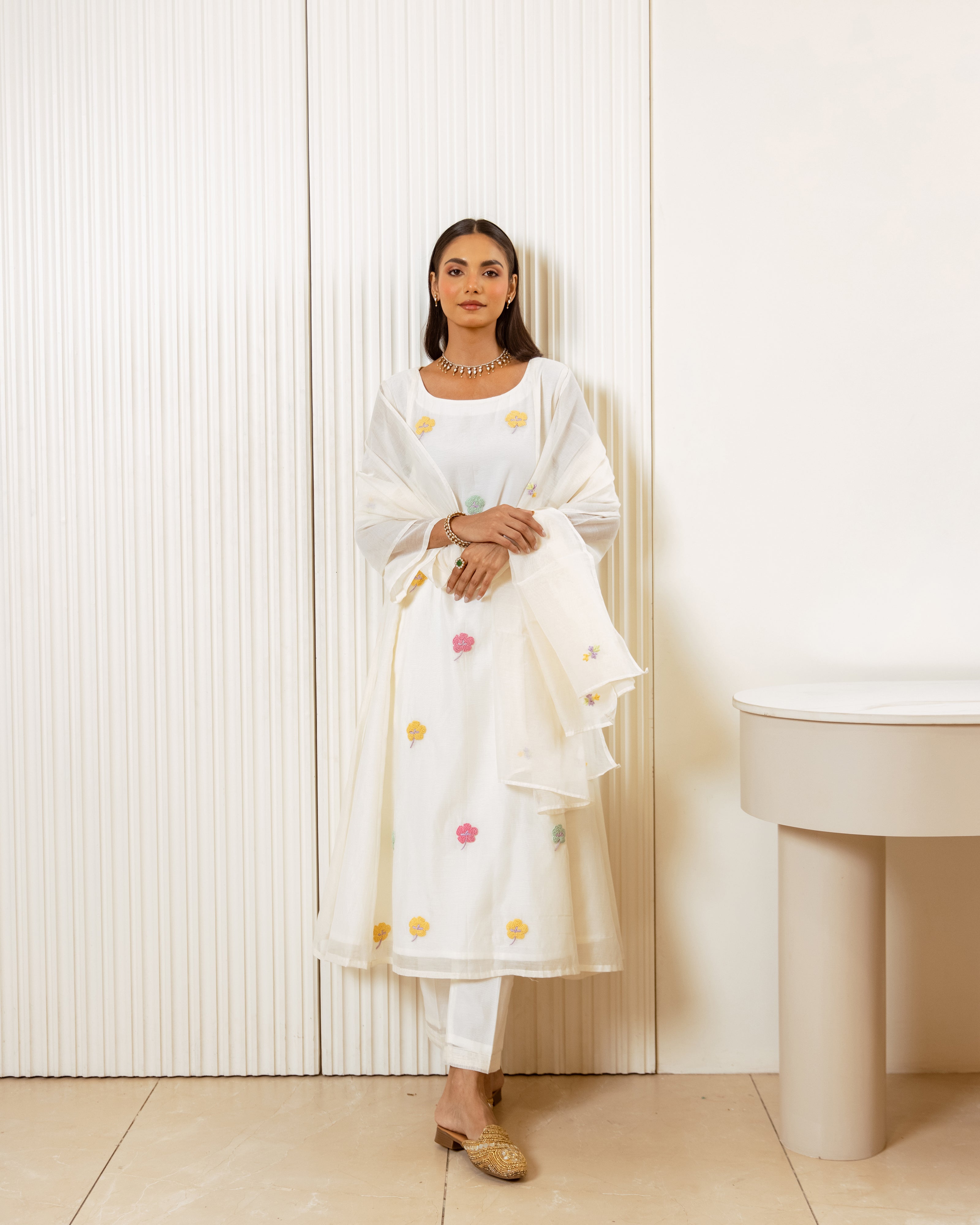 Off white Kurta Set