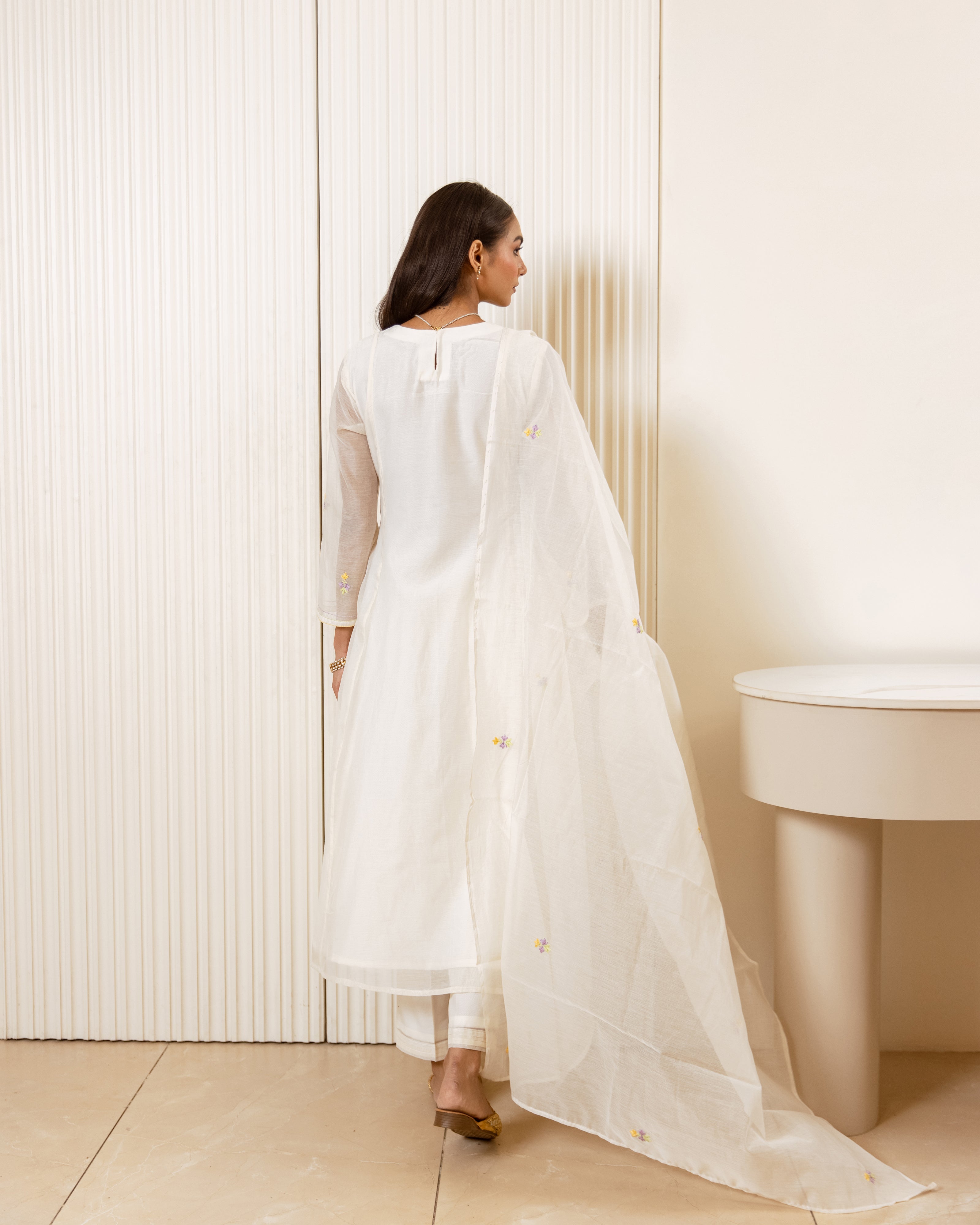 Off white Kurta Set