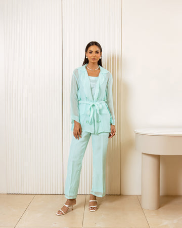 Organza Co Ord Set