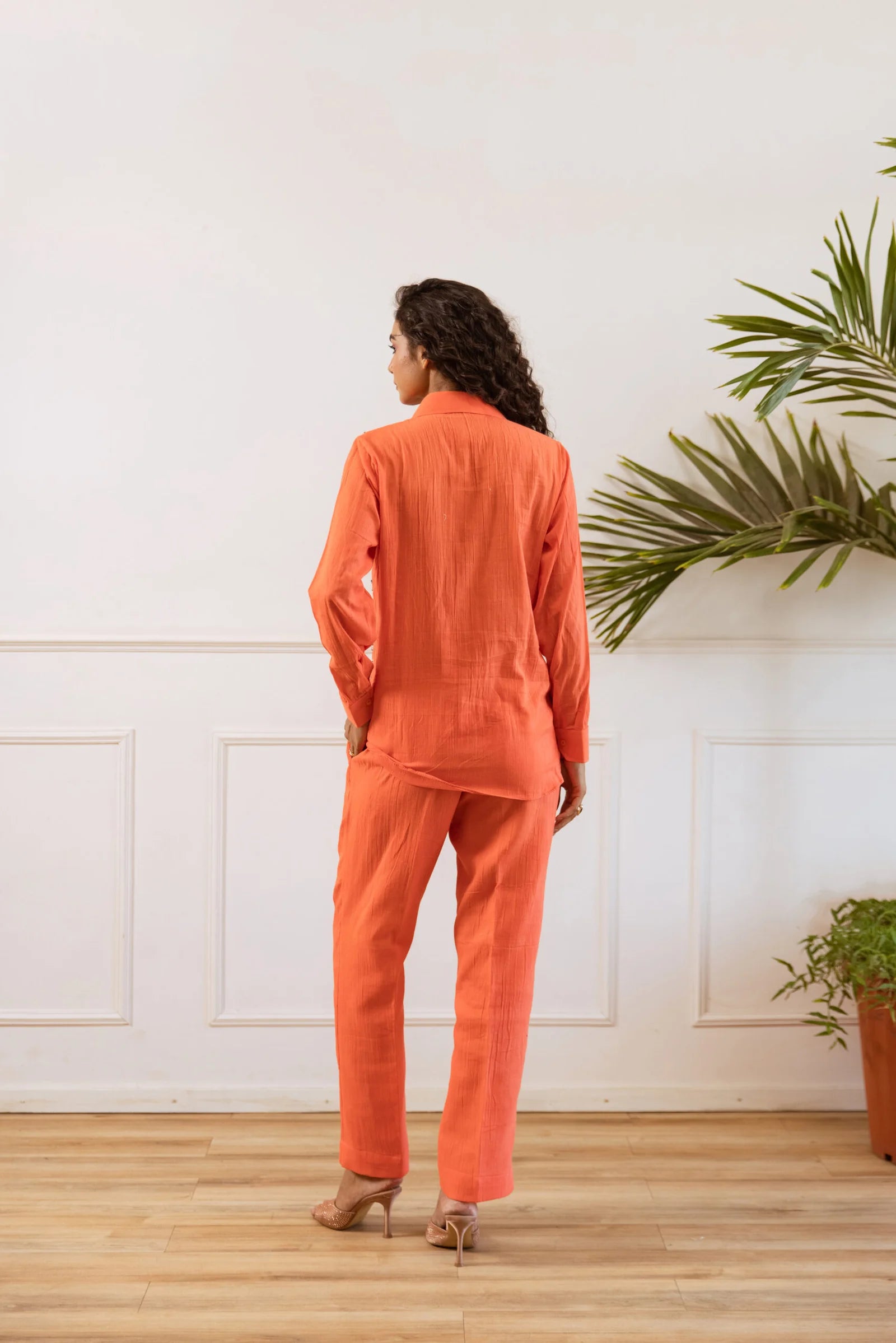 orange co ord sets