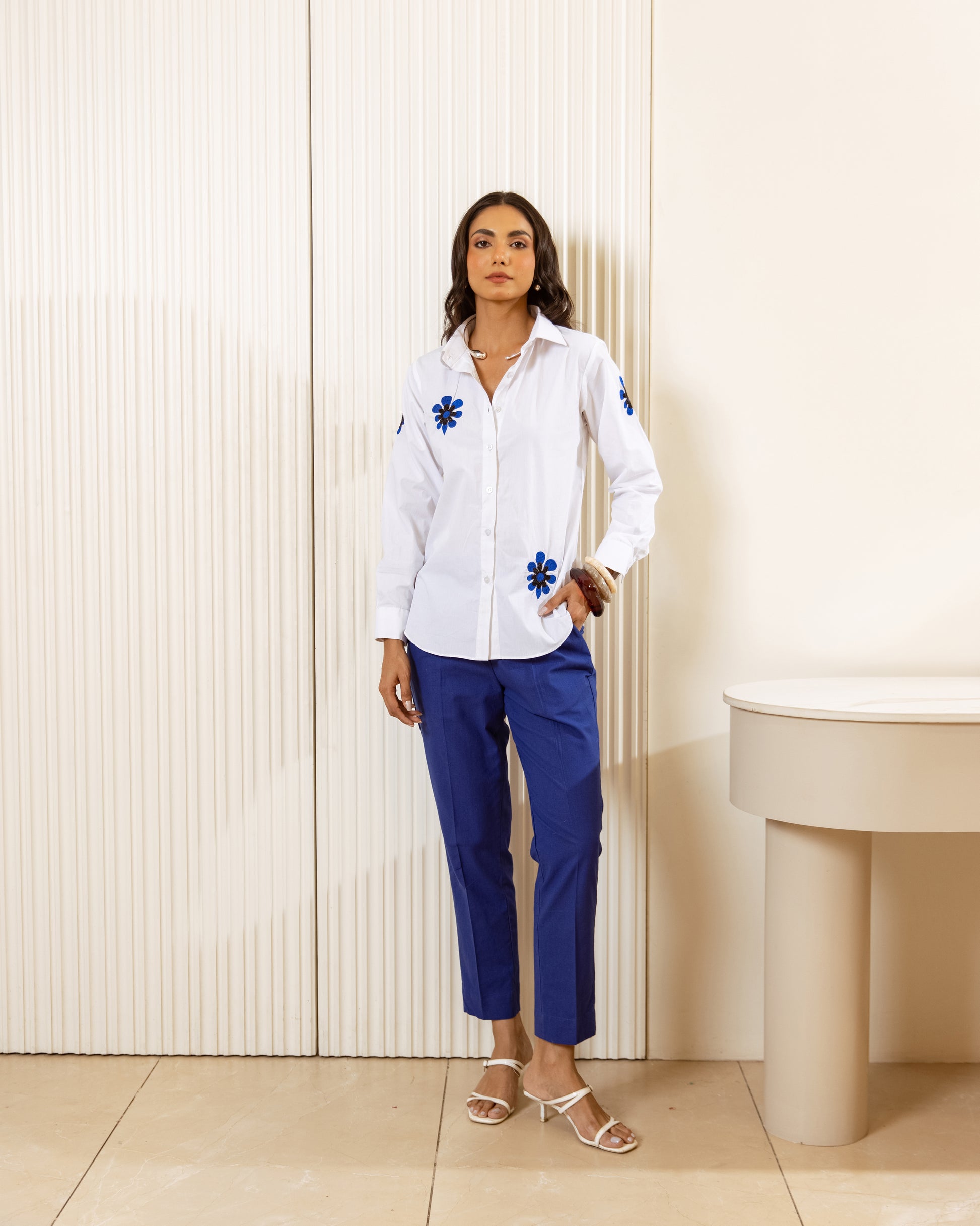 Cotton Shirt Pant Set