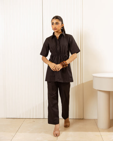 Black Co Ord Set for women