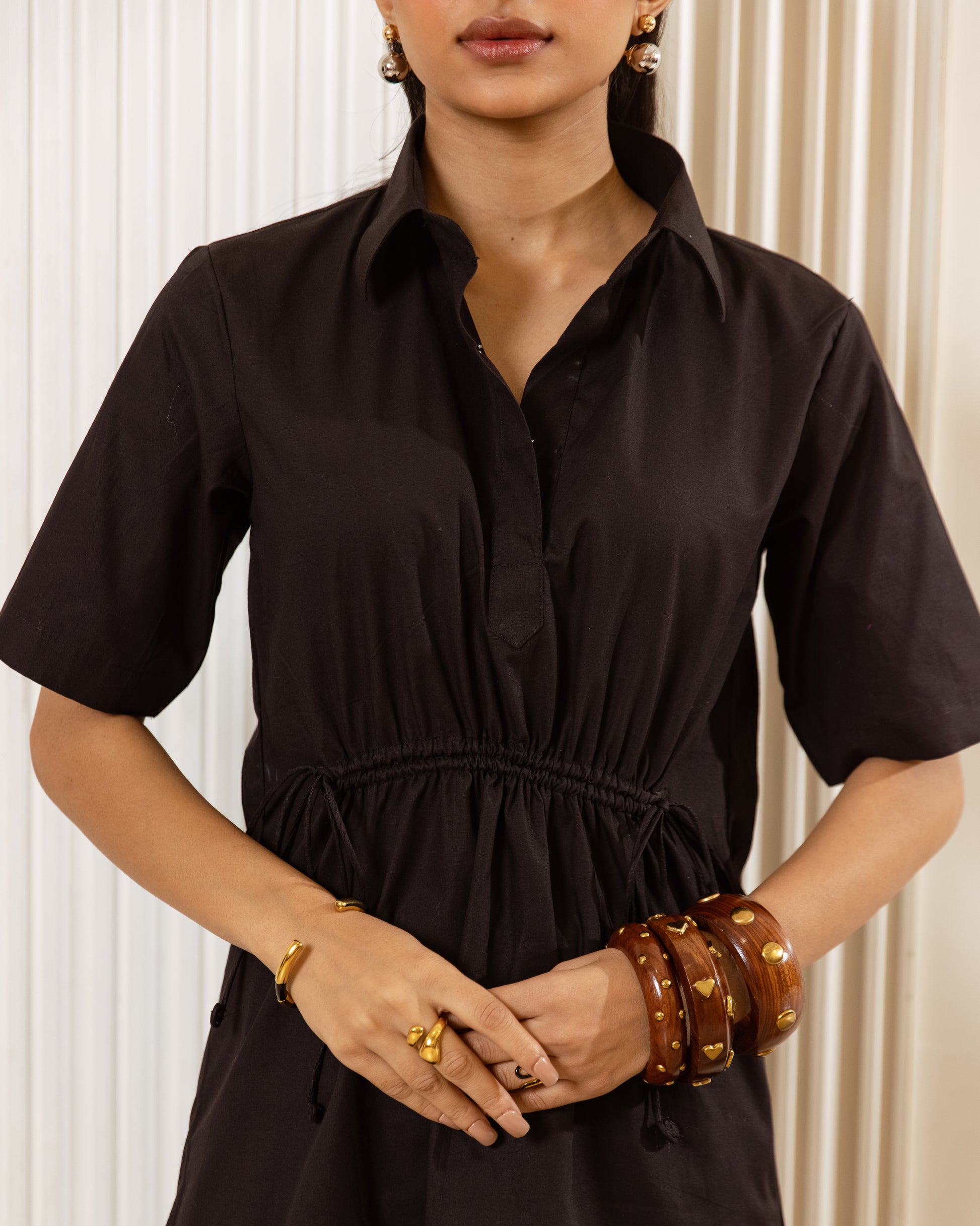 Black Co Ord Set for women