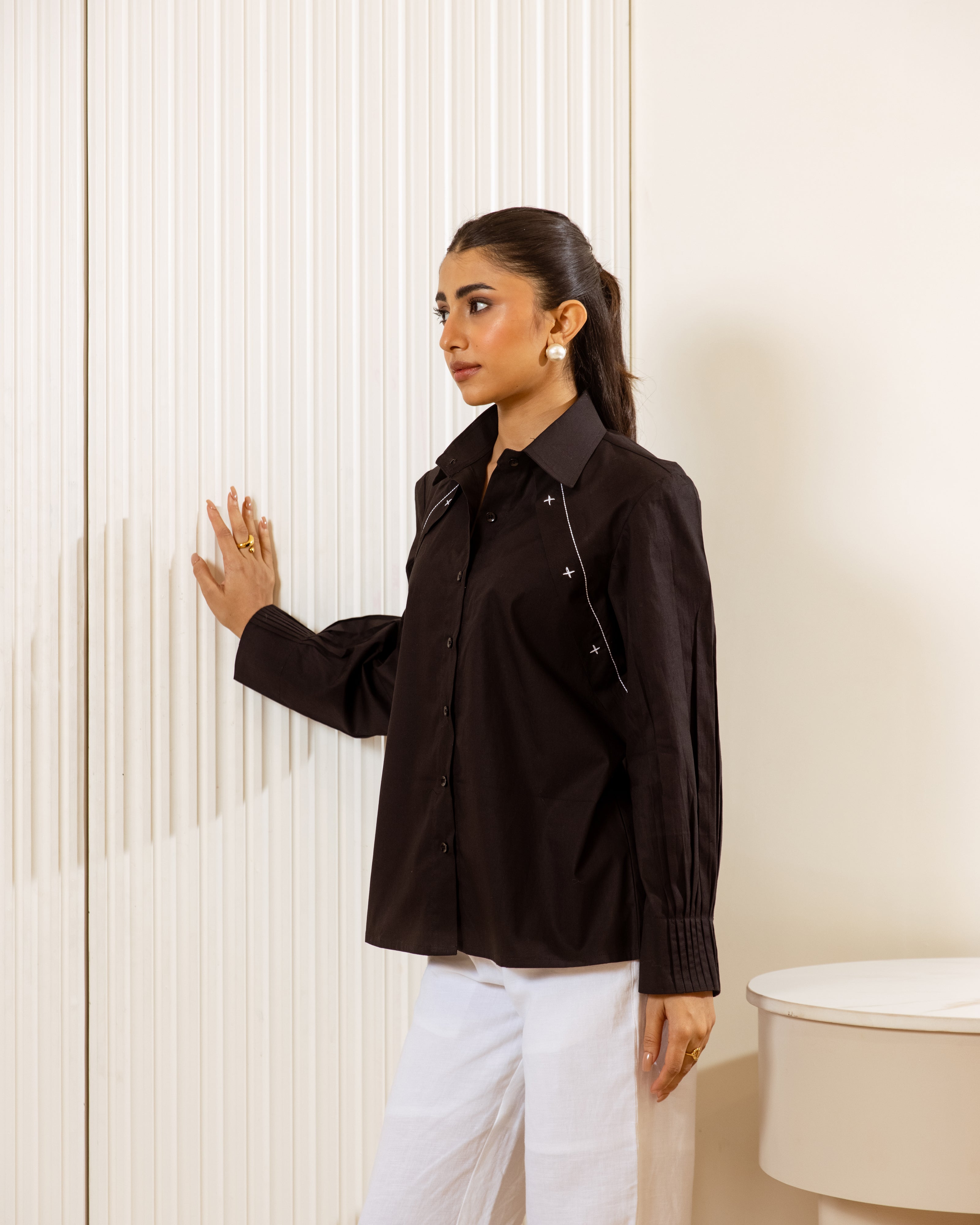 Black shirt for women