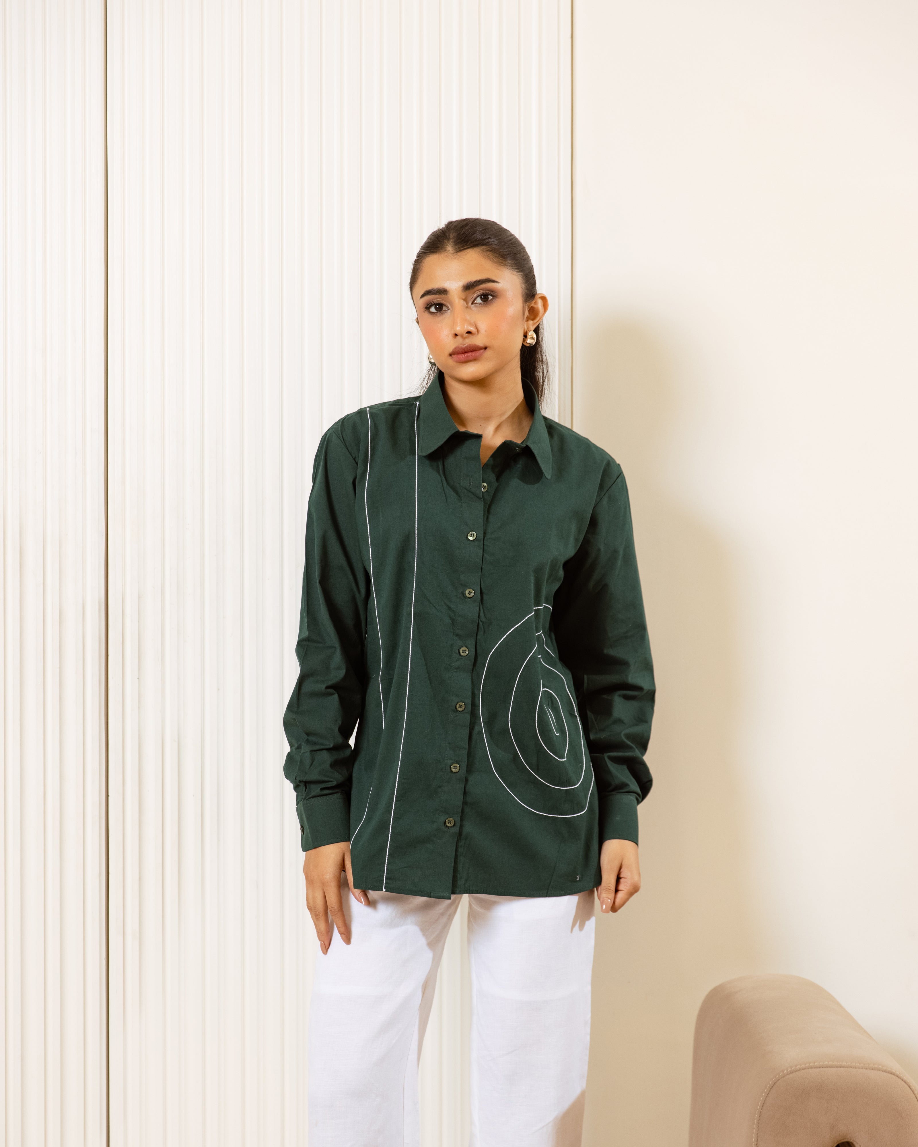 Thread Thrive Cotton Poplin Shirt with Pant