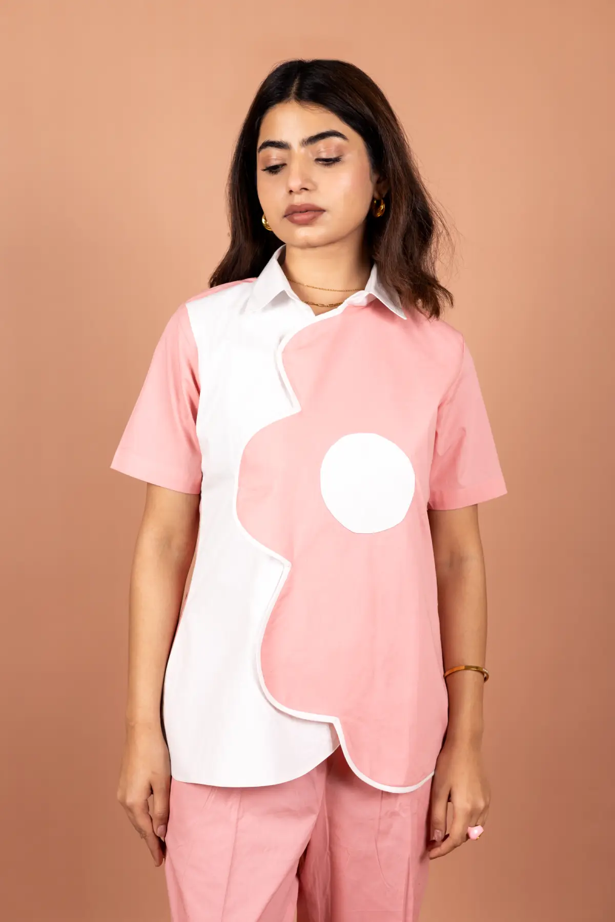 Vacy Floral Print Cotton Poplin Co-ord Set - Image 4