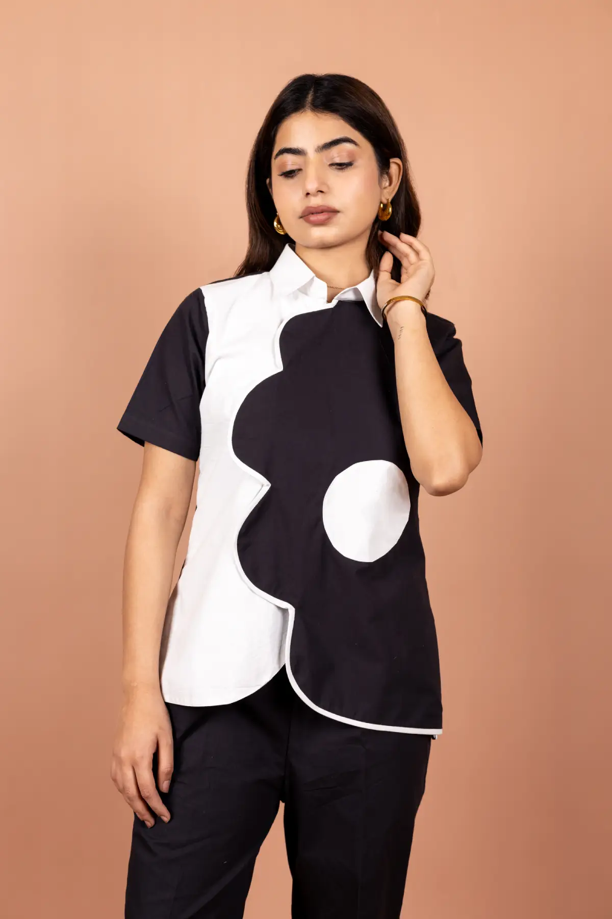 Vacy Floral Print Cotton Poplin Co-ord Set - Image 2