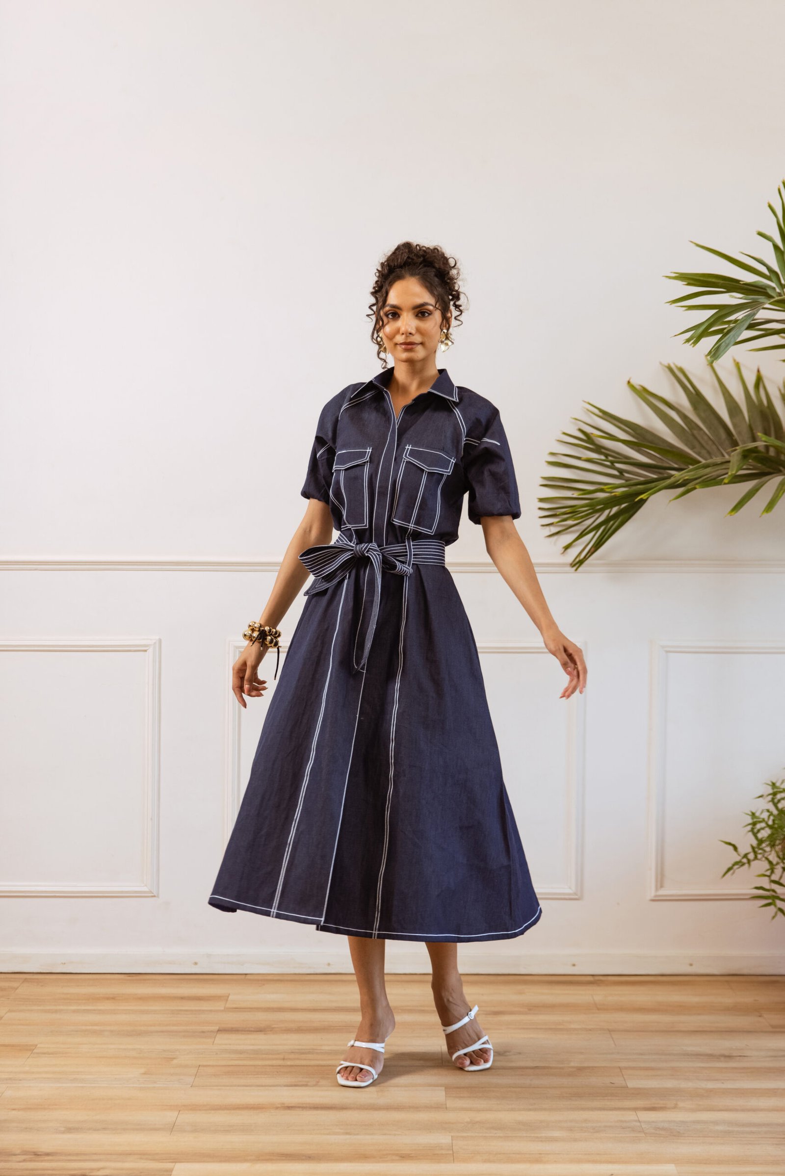 Denim Grace Midi