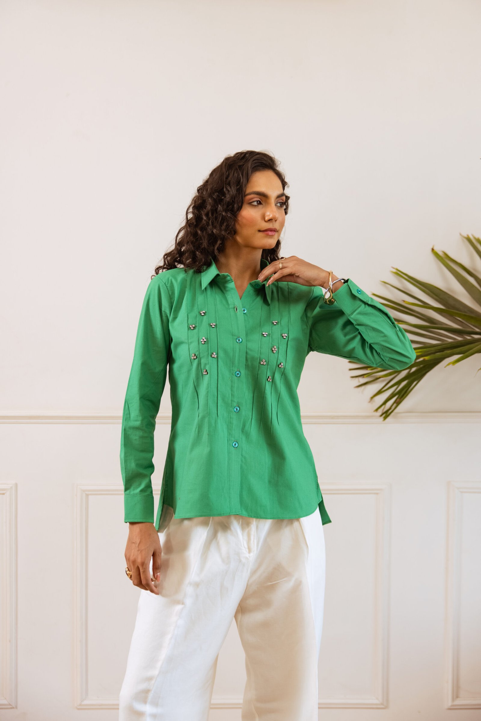 Olive Aura Shirt - Image 2