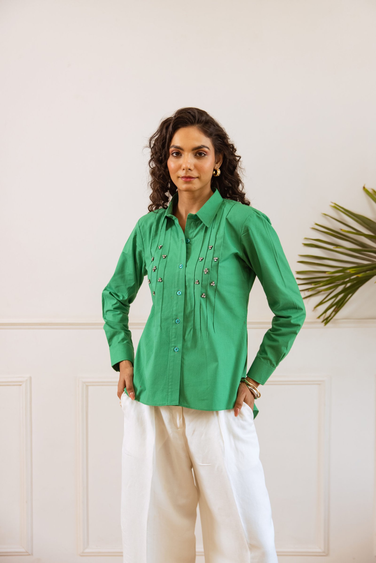 Olive Aura Shirt