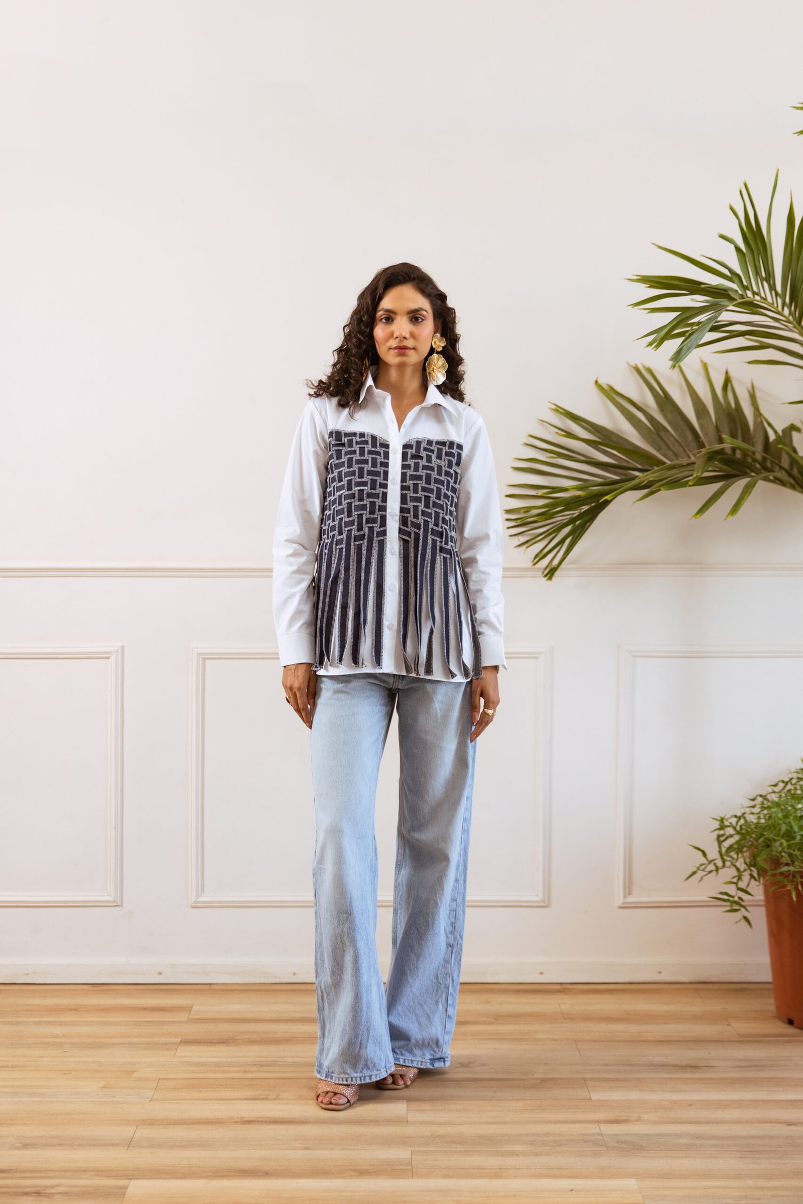 Sapphire Swing Overlay Shirt - Image 7
