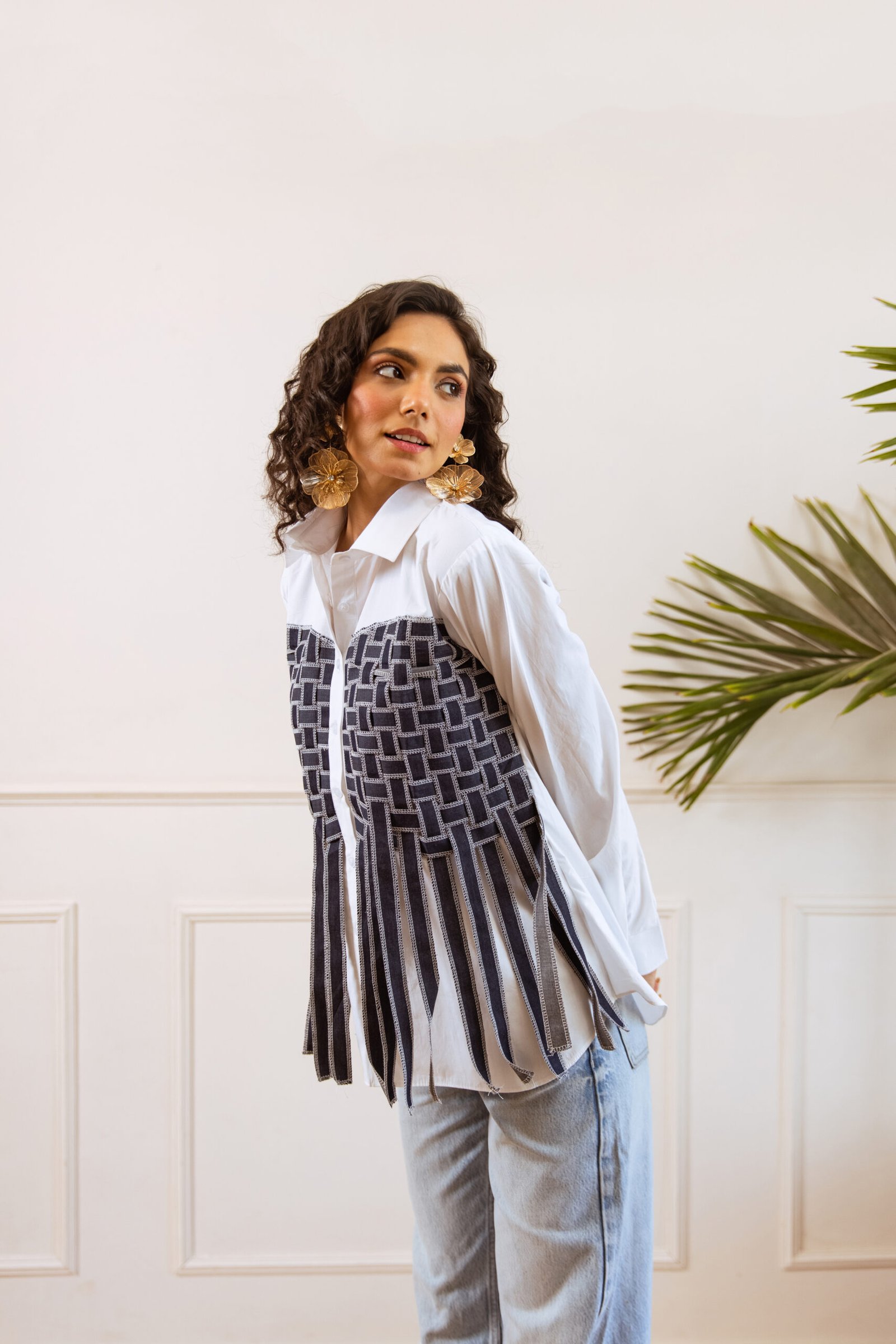 Sapphire Swing Overlay Shirt - Image 4