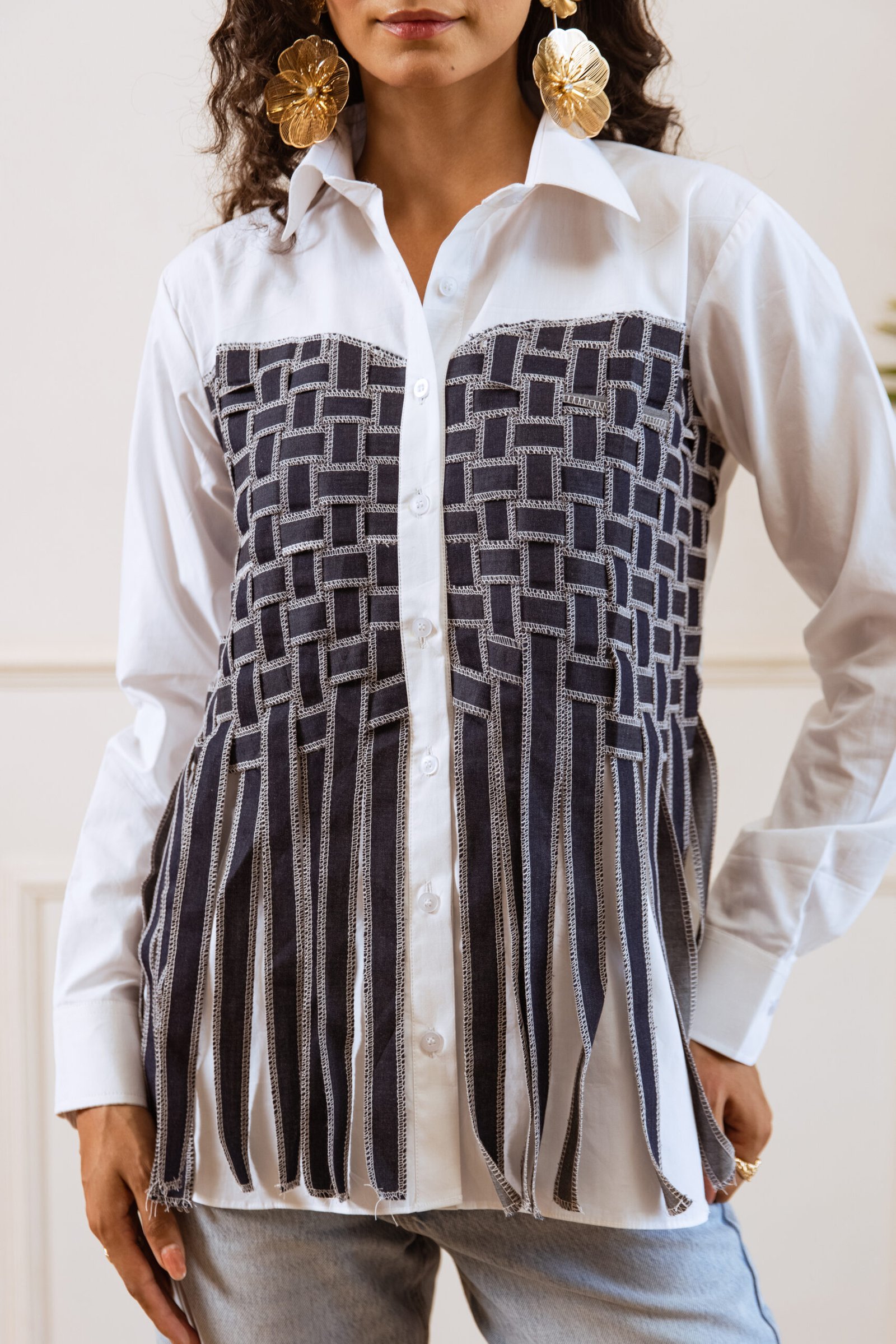 Sapphire Swing Overlay Shirt - Image 5