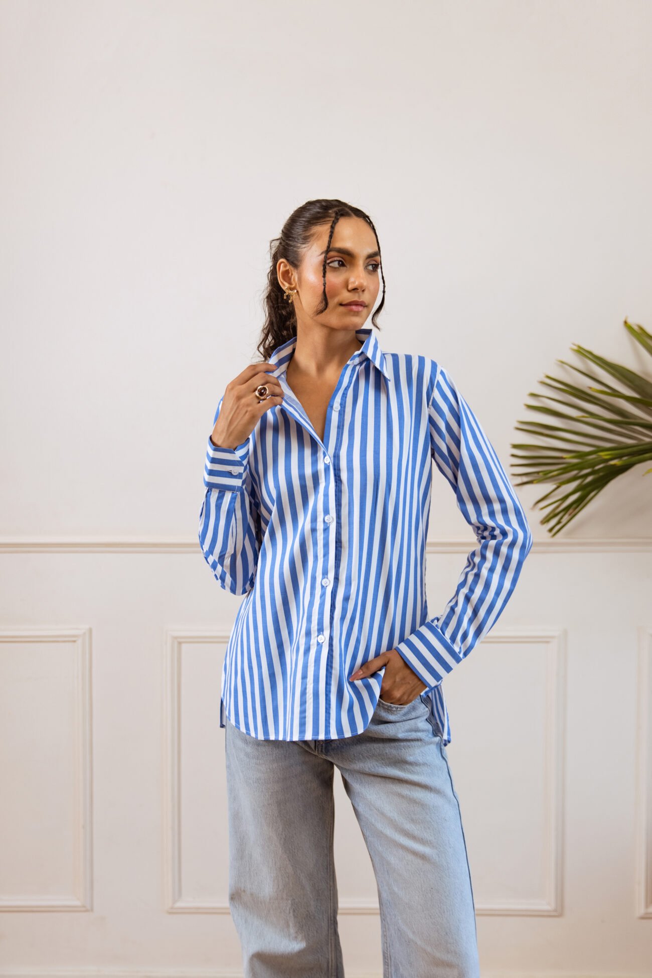 Blue Stripe Classic Shirt